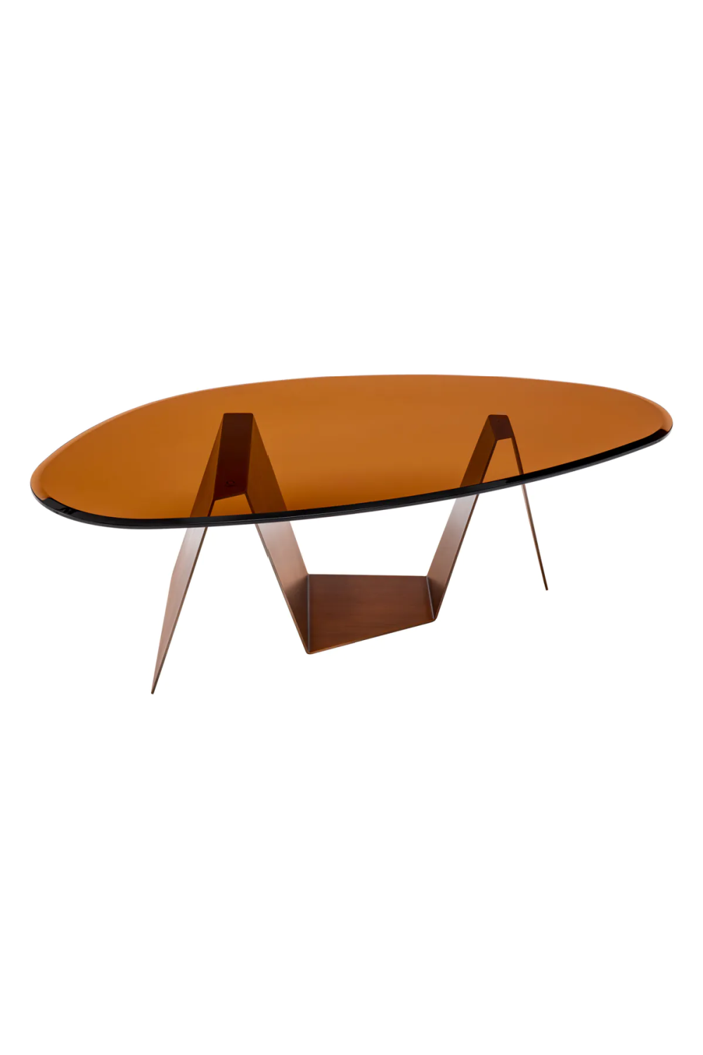Oval Glass Coffee Table Lavello | Eichholtz Miami