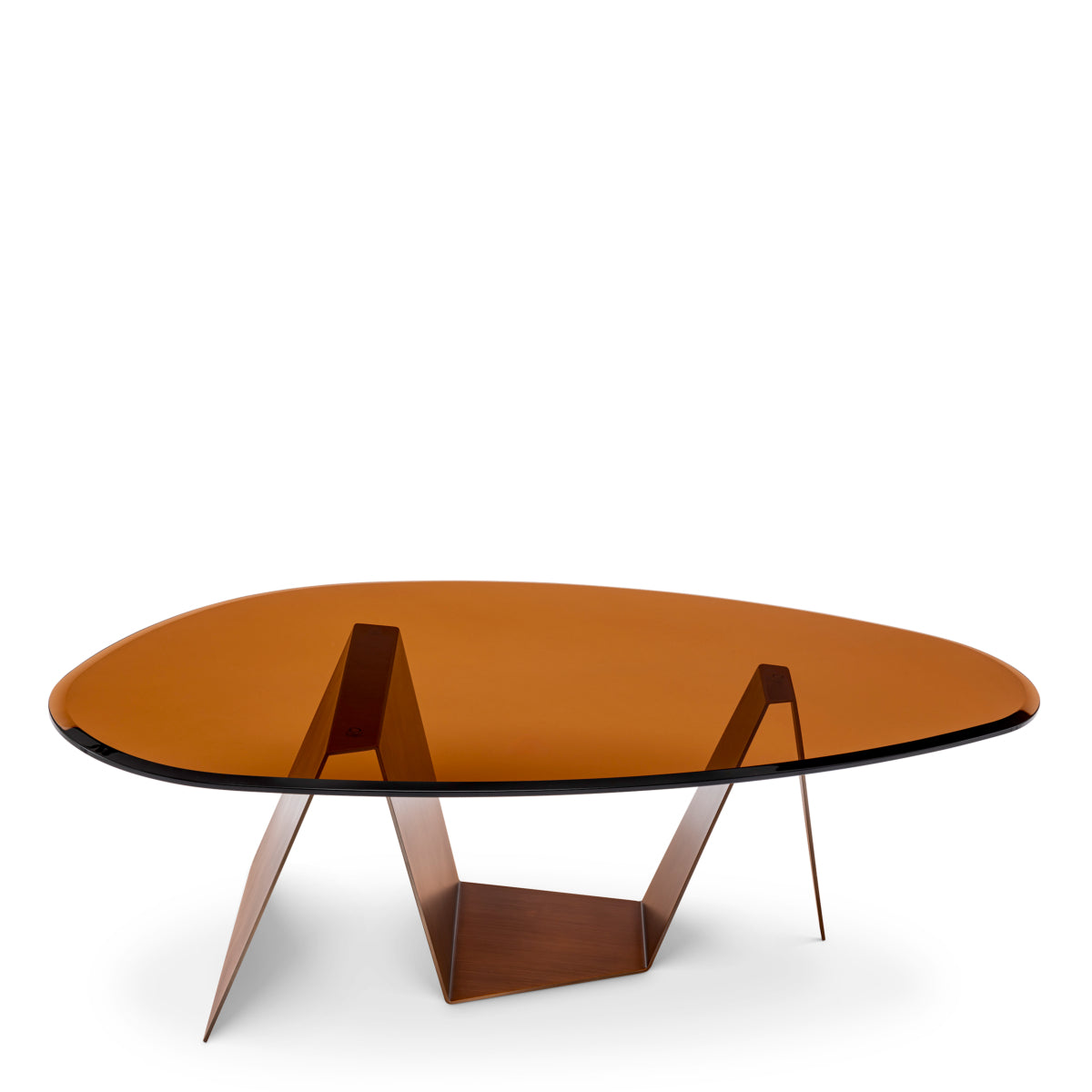 Oval Glass Coffee Table Lavello | Eichholtz Miami
