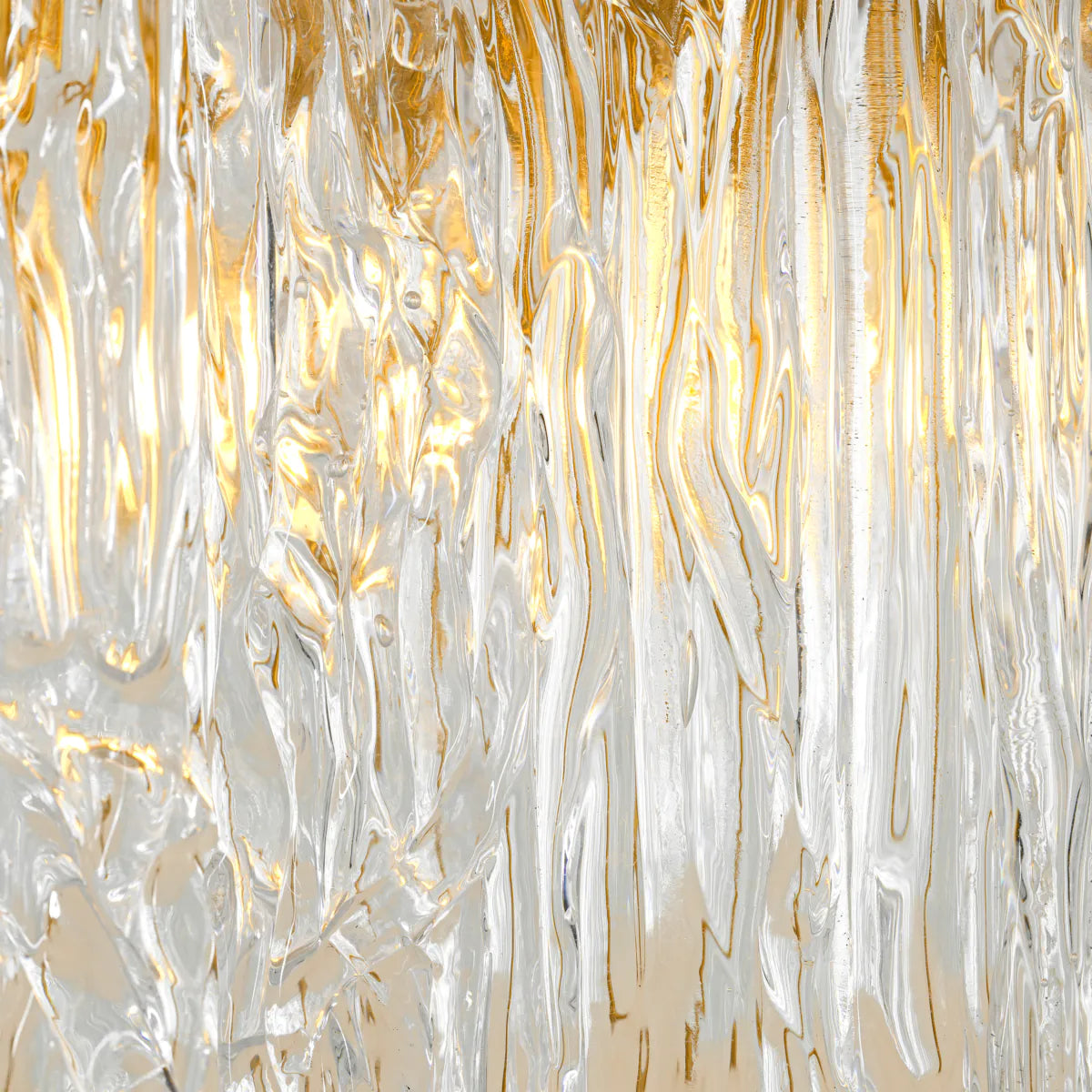 Glass Layered Chandelier Almeria | Eichholtz Miami