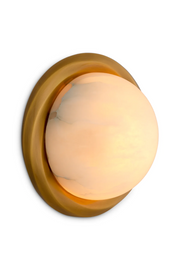 Round Alabaster Wall Lamp Vigo | Eichholtz Miami