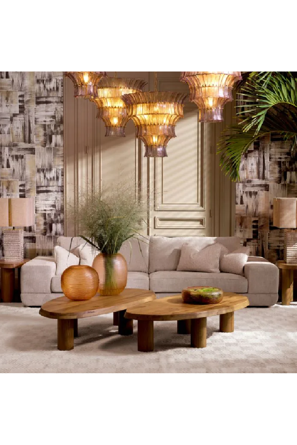 Light Gray Sofa Severino | Eichholtz Miami