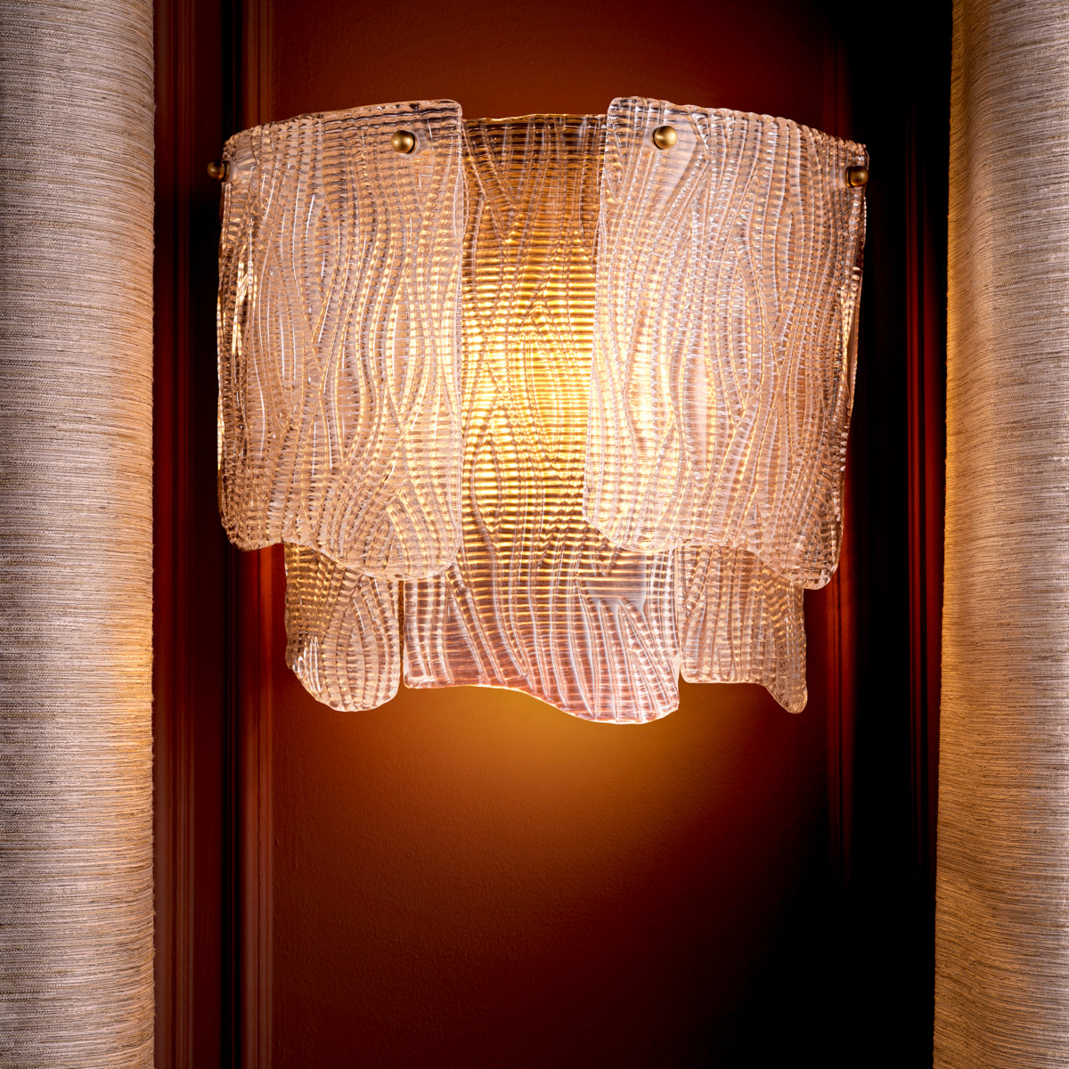 Glass Layered Wall Lamp Asinara | Eichholtz Miami