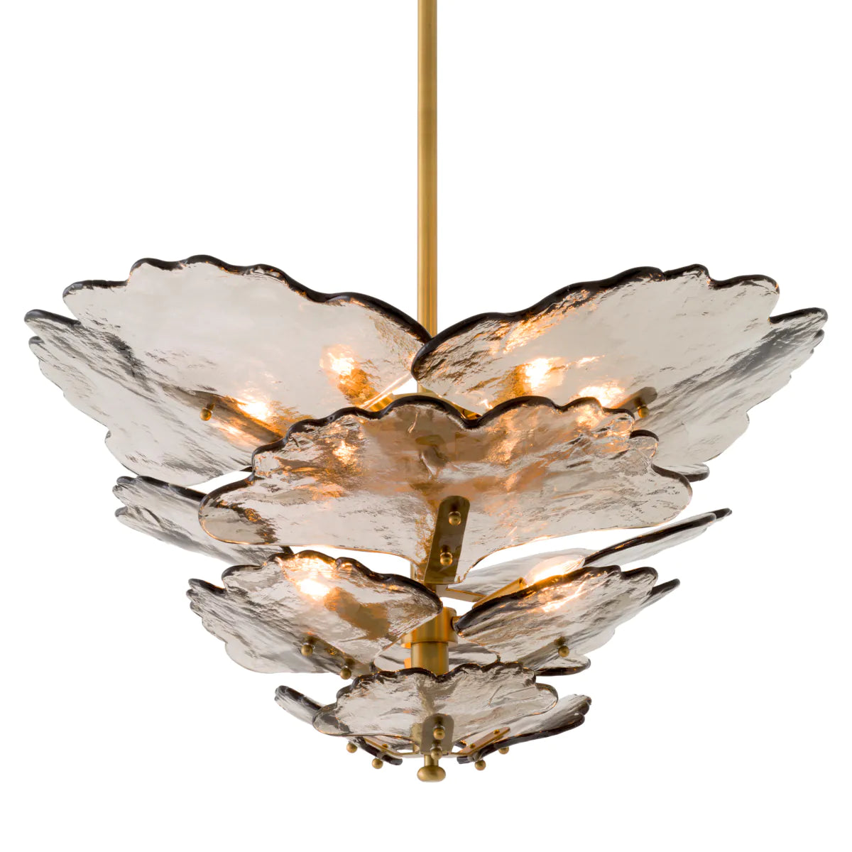 Glass Petals Chandelier Florina | Eichholtz Miami