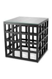 Black Framework Side Table Cubico | Eichholtz Miami