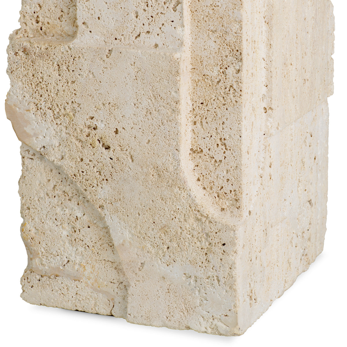 Travertine Table Lamp Mazzini | Eichholtz Miami