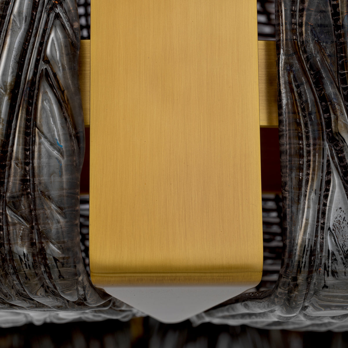 Smoke Glass Chandelier Elysian | Eichholtz Miami