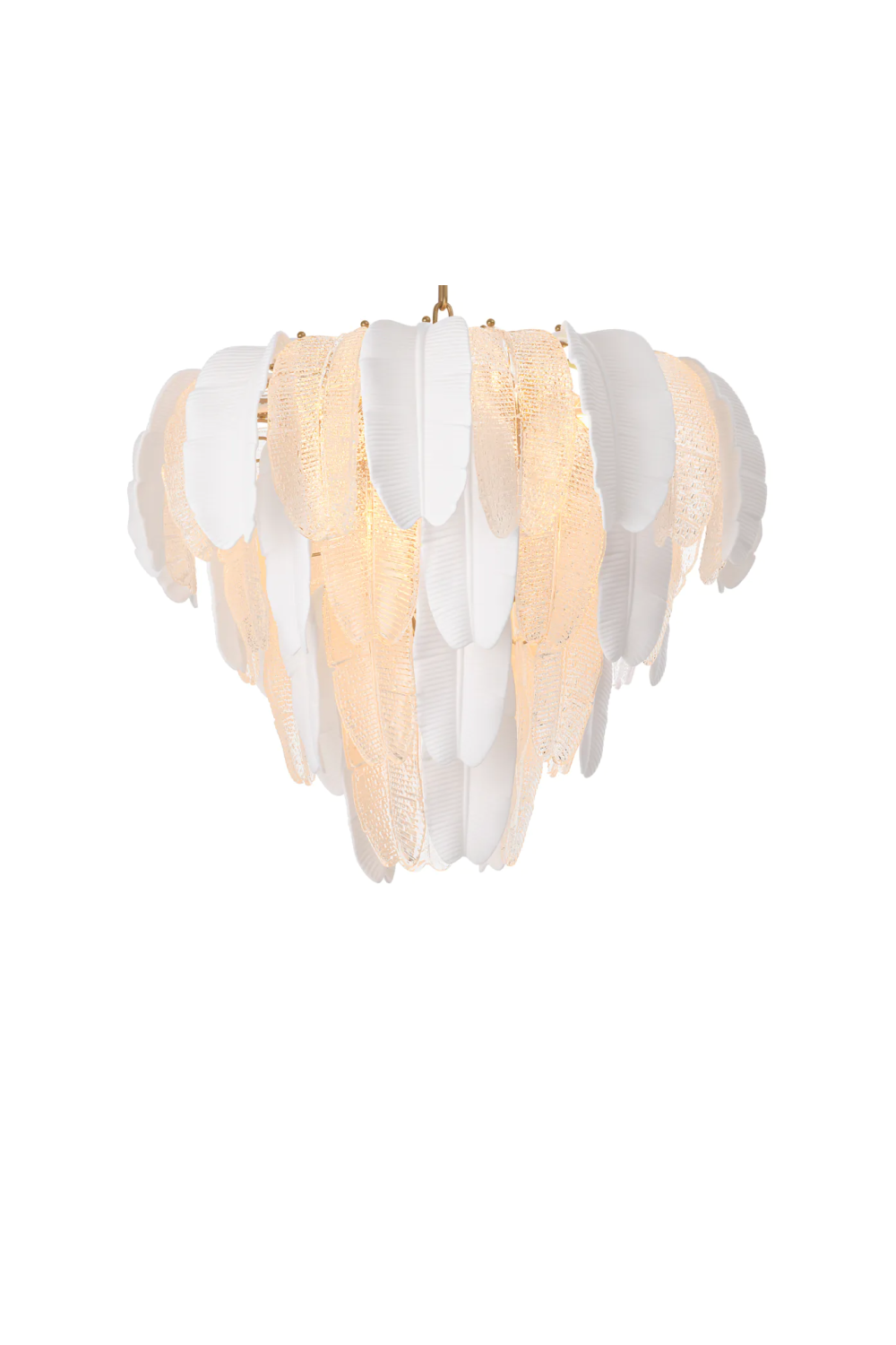 Glass Layered Chandelier Saint Lucia | Eichholtz Miami
