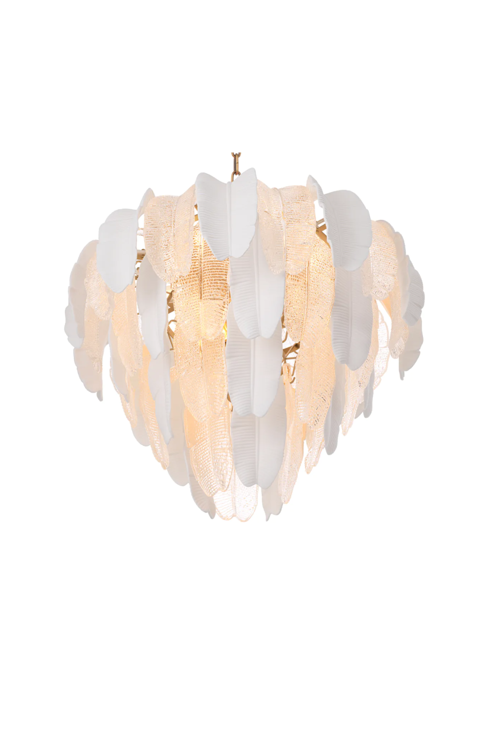 Glass Layered Chandelier Saint Lucia | Eichholtz Miami