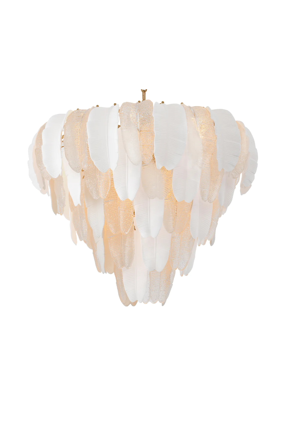 Glass Layered Chandelier Saint Lucia | Eichholtz Miami