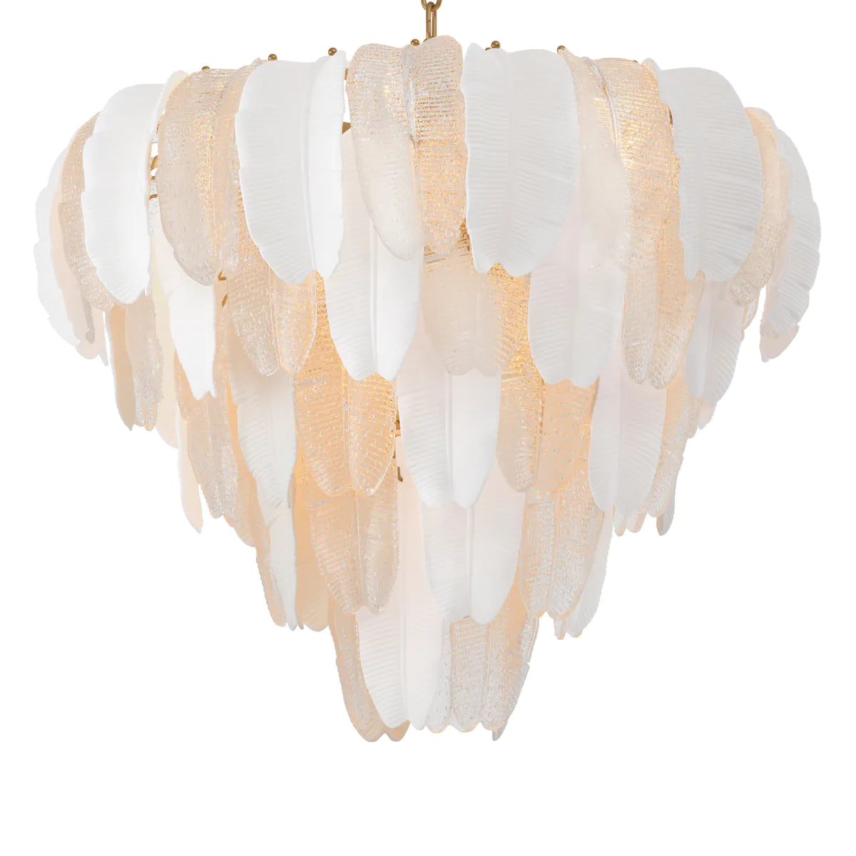 Glass Layered Chandelier Saint Lucia | Eichholtz Miami