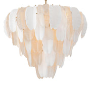 Glass Layered Chandelier Saint Lucia | Eichholtz Miami