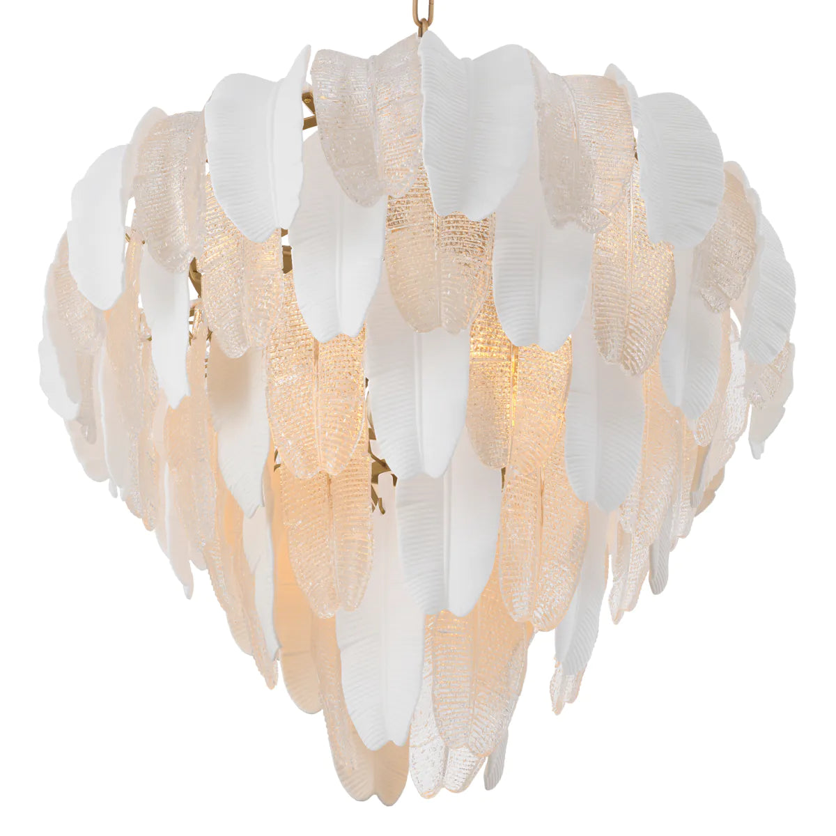 Glass Layered Chandelier Saint Lucia | Eichholtz Miami