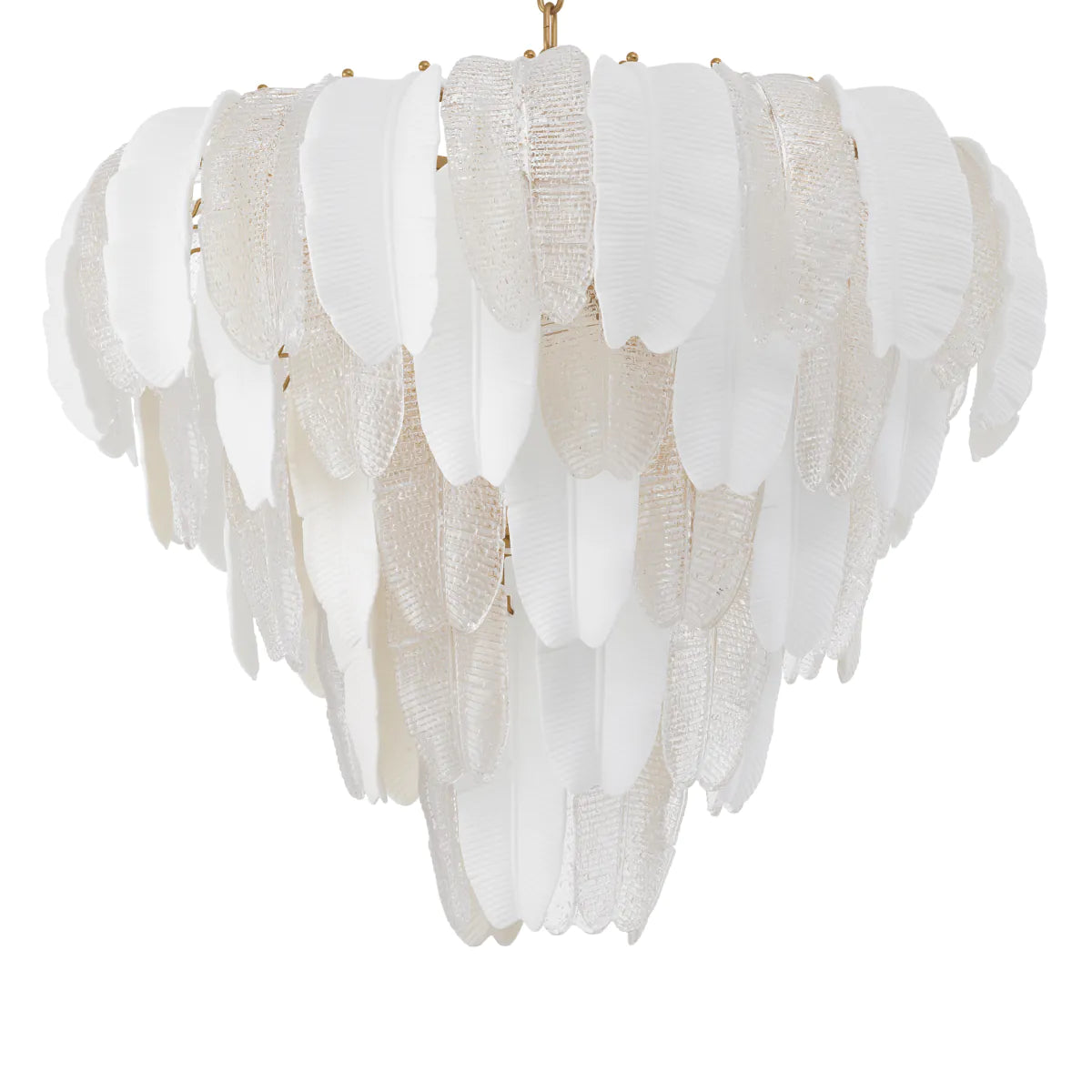 Glass Layered Chandelier Saint Lucia | Eichholtz Miami