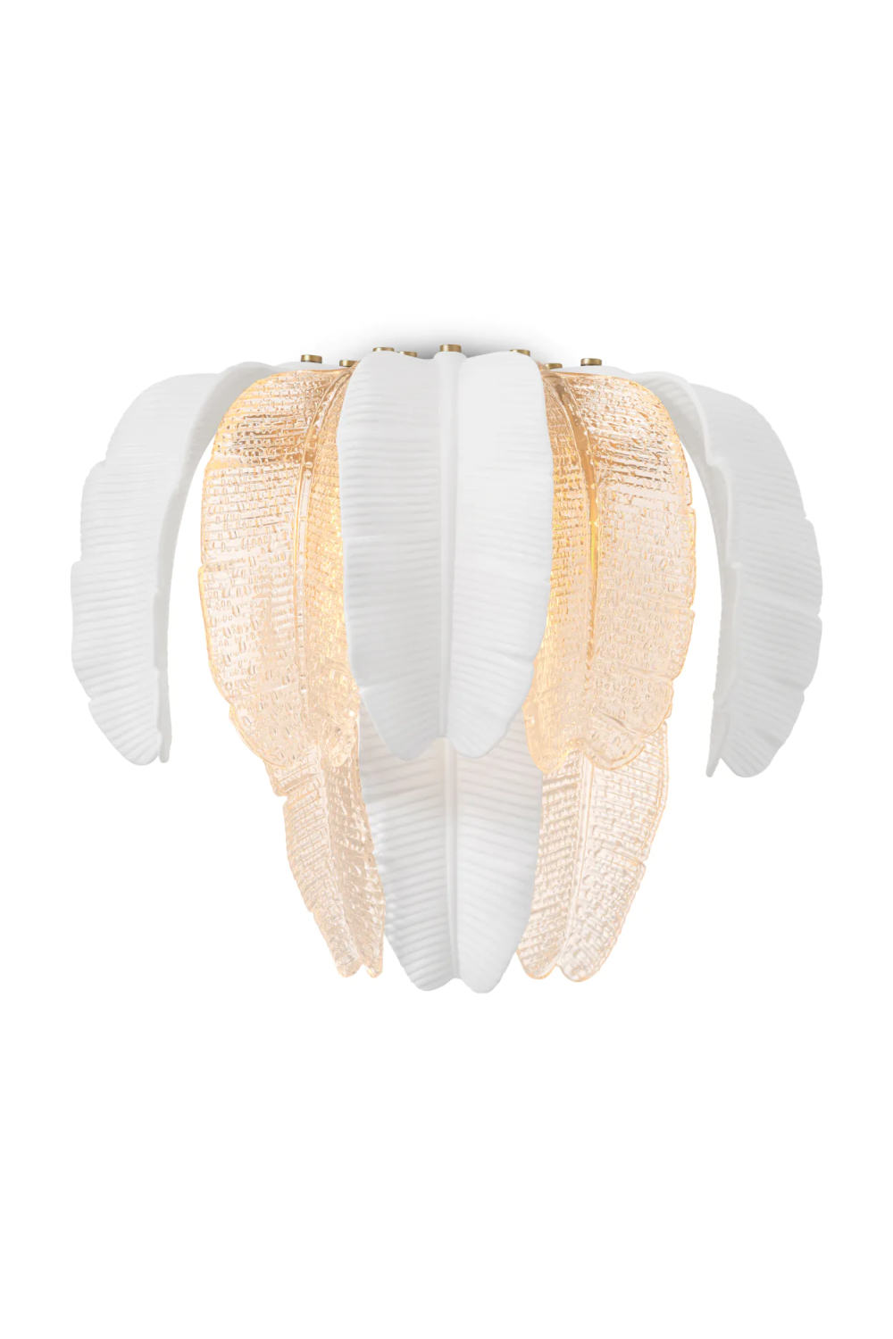 Palm Glass Wall Lamp Saint Lucia | Eichholtz Miami