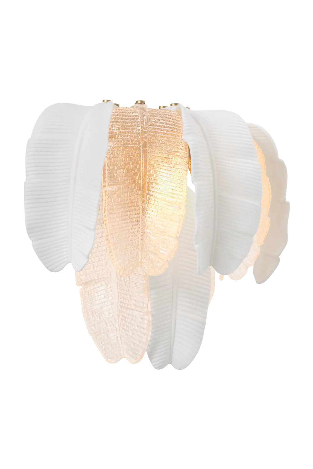 Palm Glass Wall Lamp Saint Lucia | Eichholtz Miami