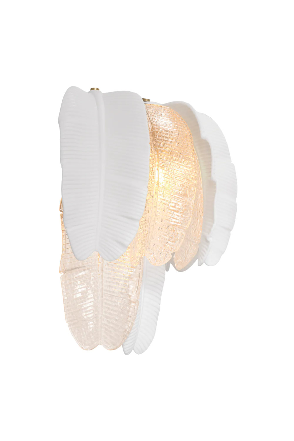 Palm Glass Wall Lamp Saint Lucia | Eichholtz Miami