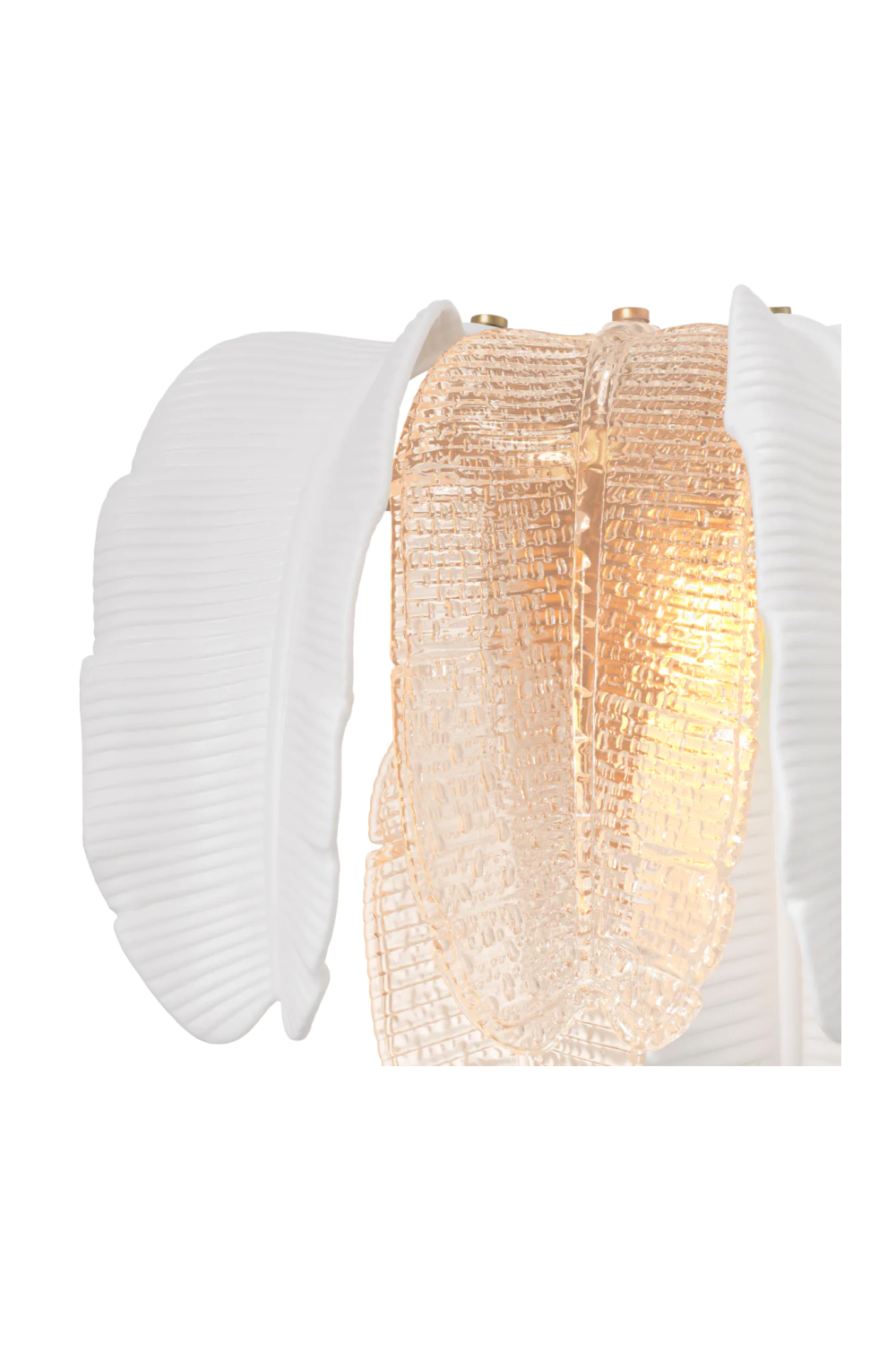 Palm Glass Wall Lamp Saint Lucia | Eichholtz Miami