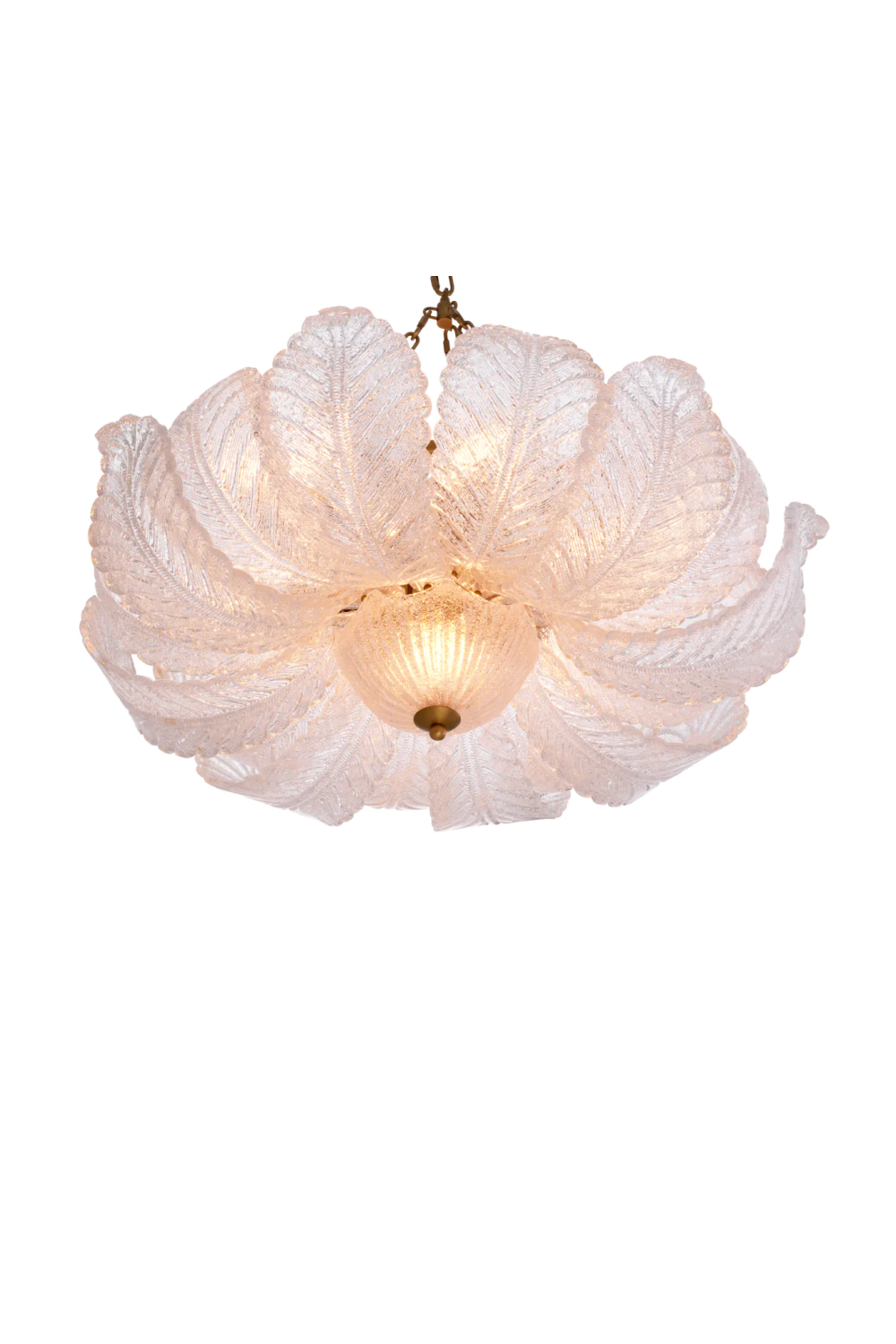 Glass Leaf Chandelier Cabrillo | Eichholtz Miami