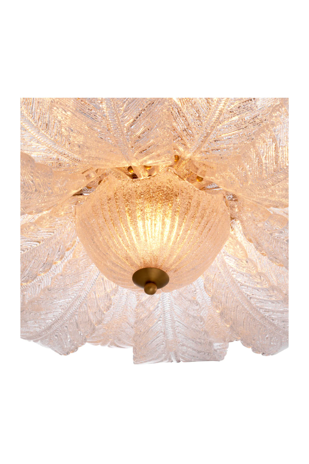 Glass Leaf Chandelier Cabrillo | Eichholtz Miami