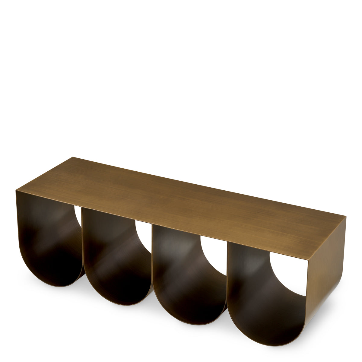 Brushed Brass Coffee Table Rafaello | Eichholtz Miami