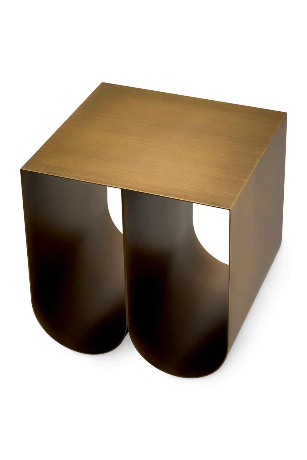 Brushed Brass Side Table Rafaello | Eichholtz Miami