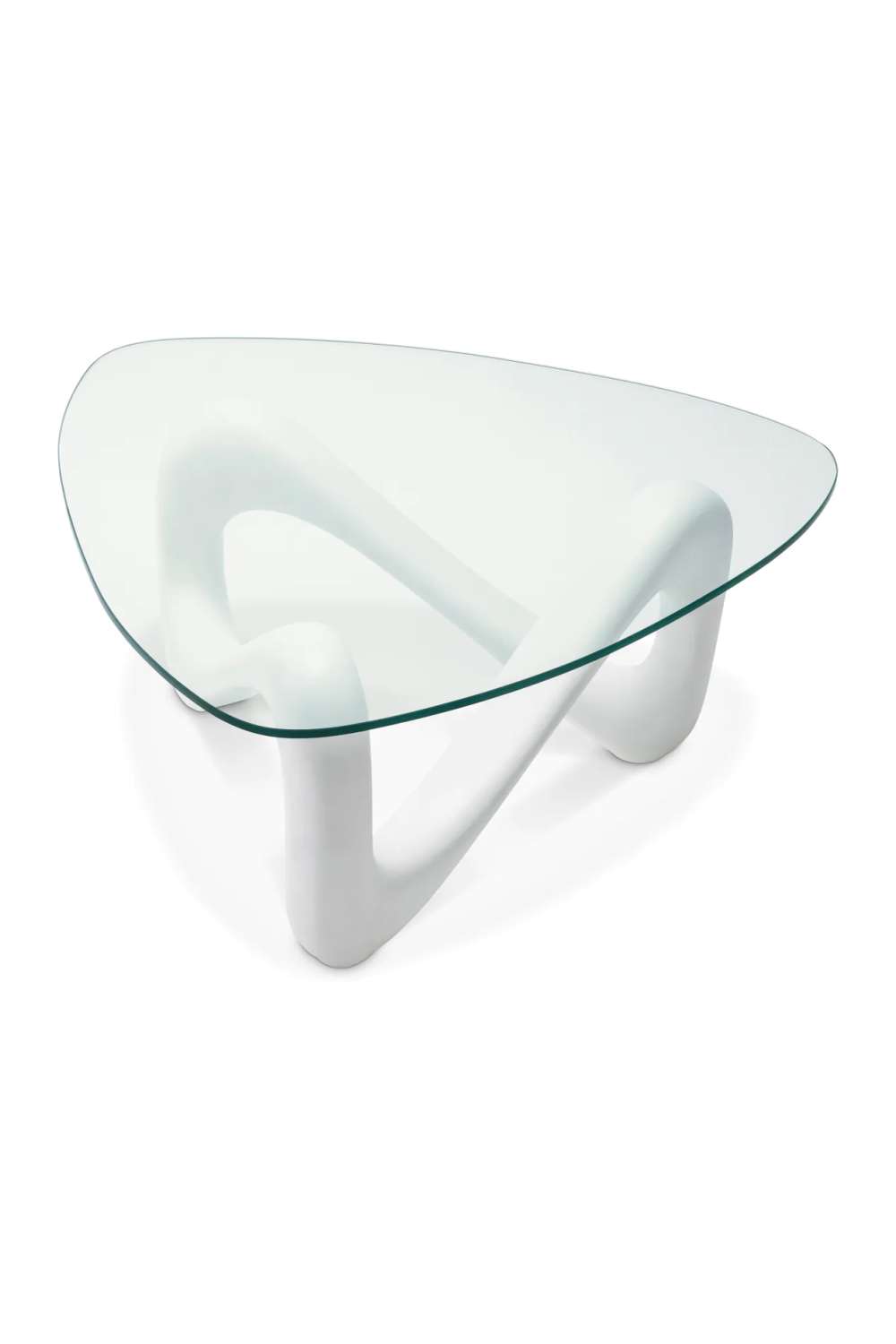 Off-White Sculptural Coffee Table Aventura | Eichholtz Miami