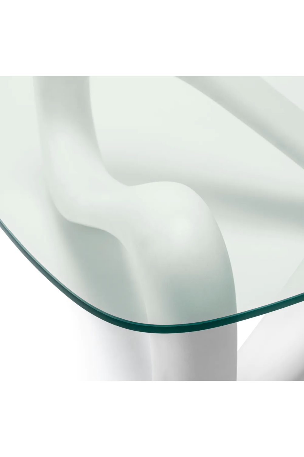 Off-White Sculptural Coffee Table Aventura | Eichholtz Miami