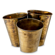 Vintage Brass Wine Cooler Christian | Eichholtz Miami