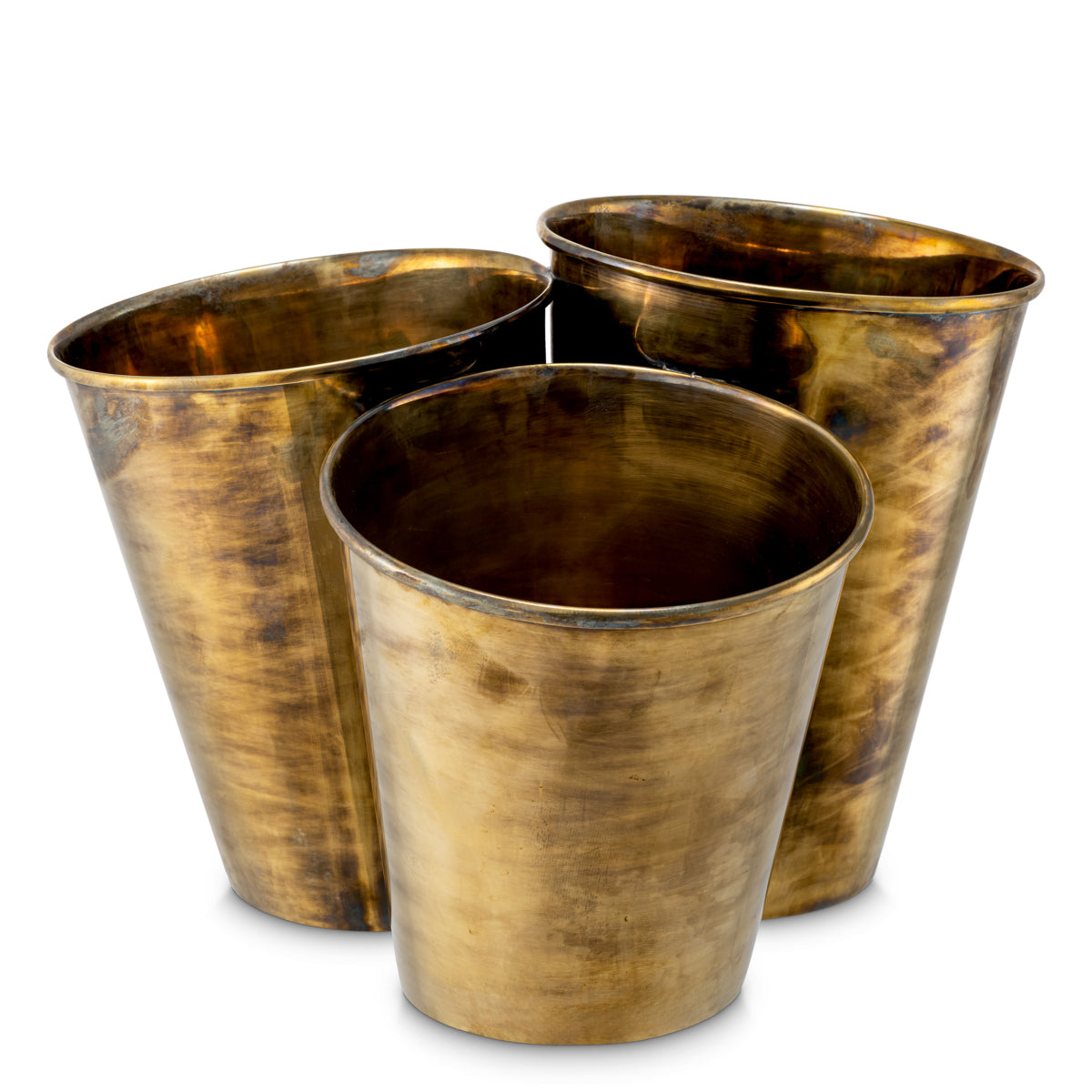 Vintage Brass Wine Cooler Christian | Eichholtz Miami