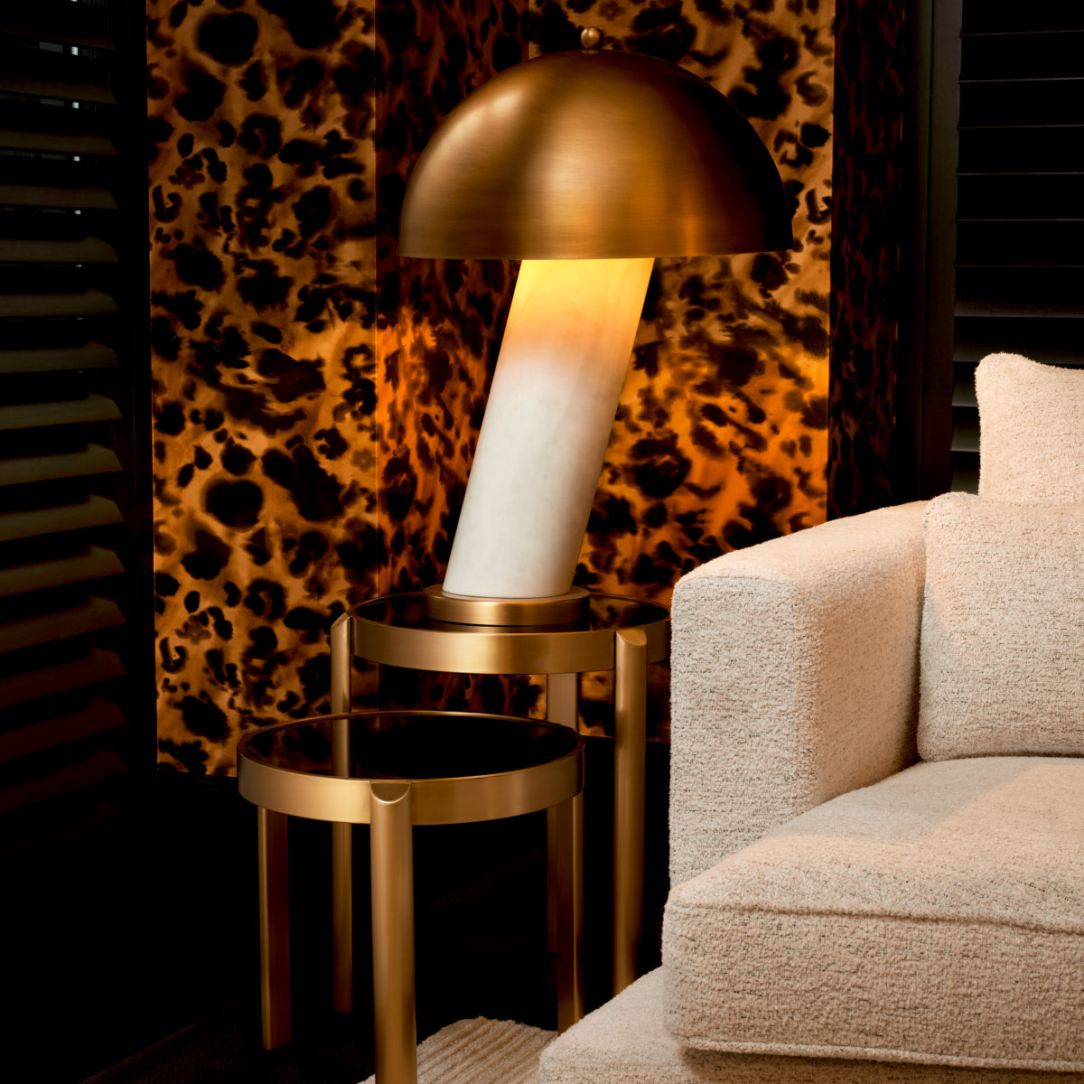 Marble Bend Table Lamp Daniel | Eichholtz Miami