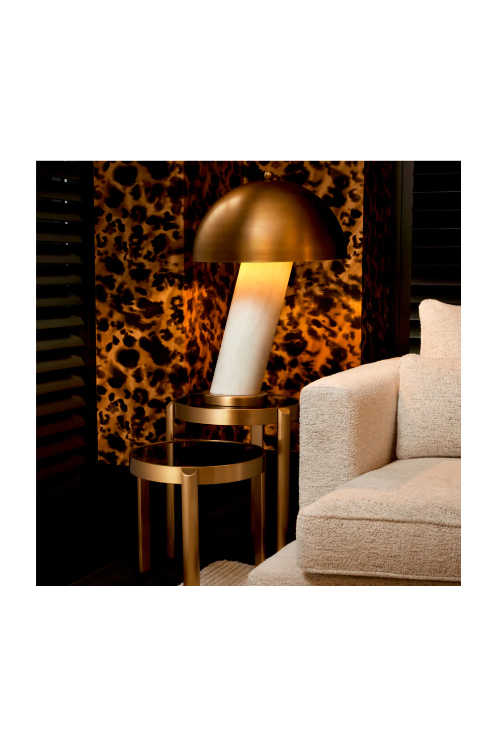 Marble Bend Table Lamp Daniel | Eichholtz Miami