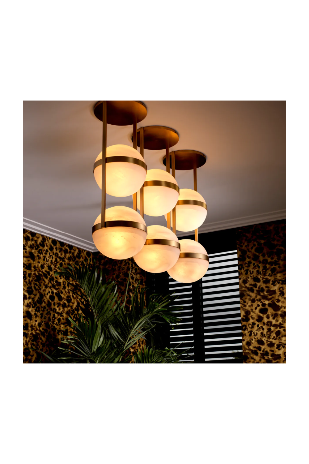 Globe Double Ceiling Lamp Dover | Eichholtz Miami