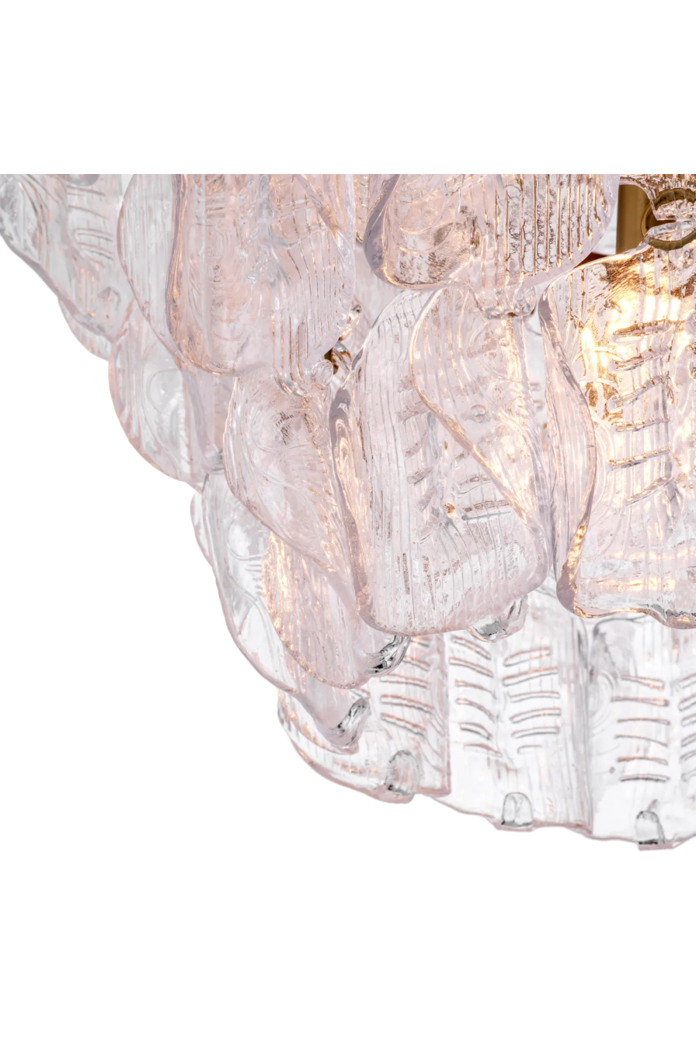 Tiered Glass Chandelier Solange | Eichholtz Miami