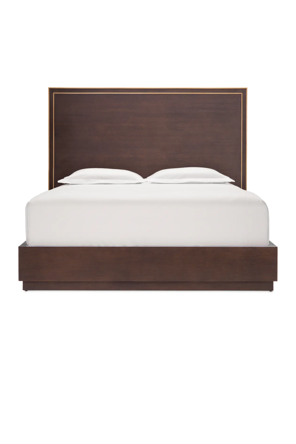 Brown Oak Bed Frame Camelot | Eichholtz Miami