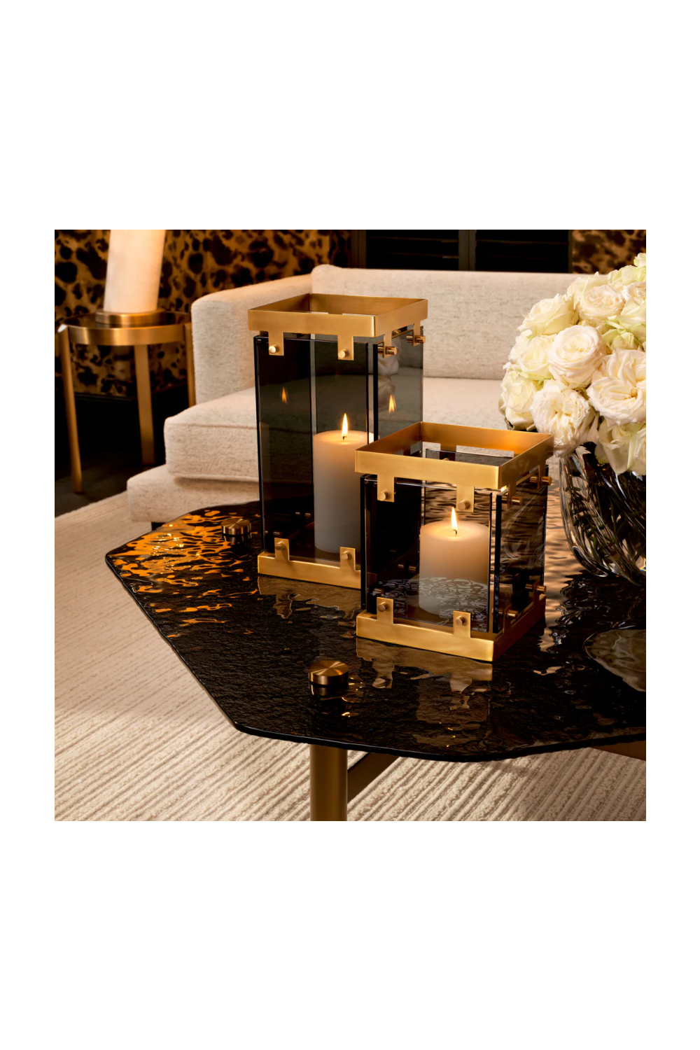Hurricane Candle Holder Heston | Eichholtz Miami