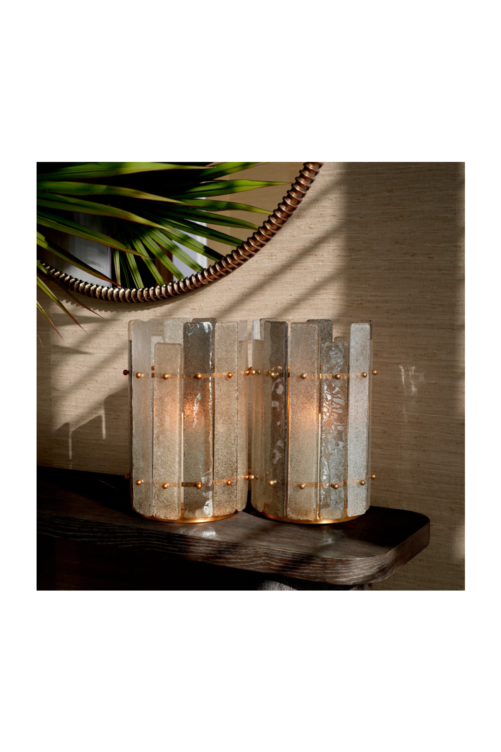 Antique Brass Candle Holder Greyson | Eichholtz Miami