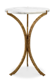 White Marble Side Table Emmeline | Eichholtz Miami