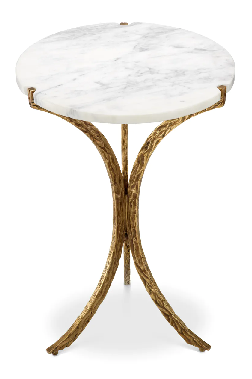 White Marble Side Table Emmeline | Eichholtz Miami