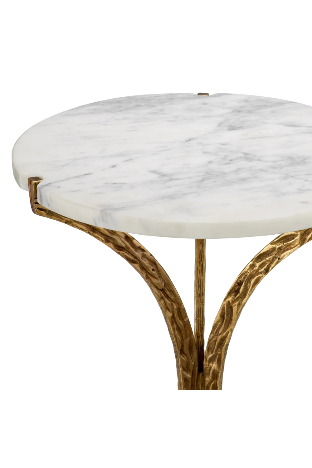 White Marble Side Table Emmeline | Eichholtz Miami