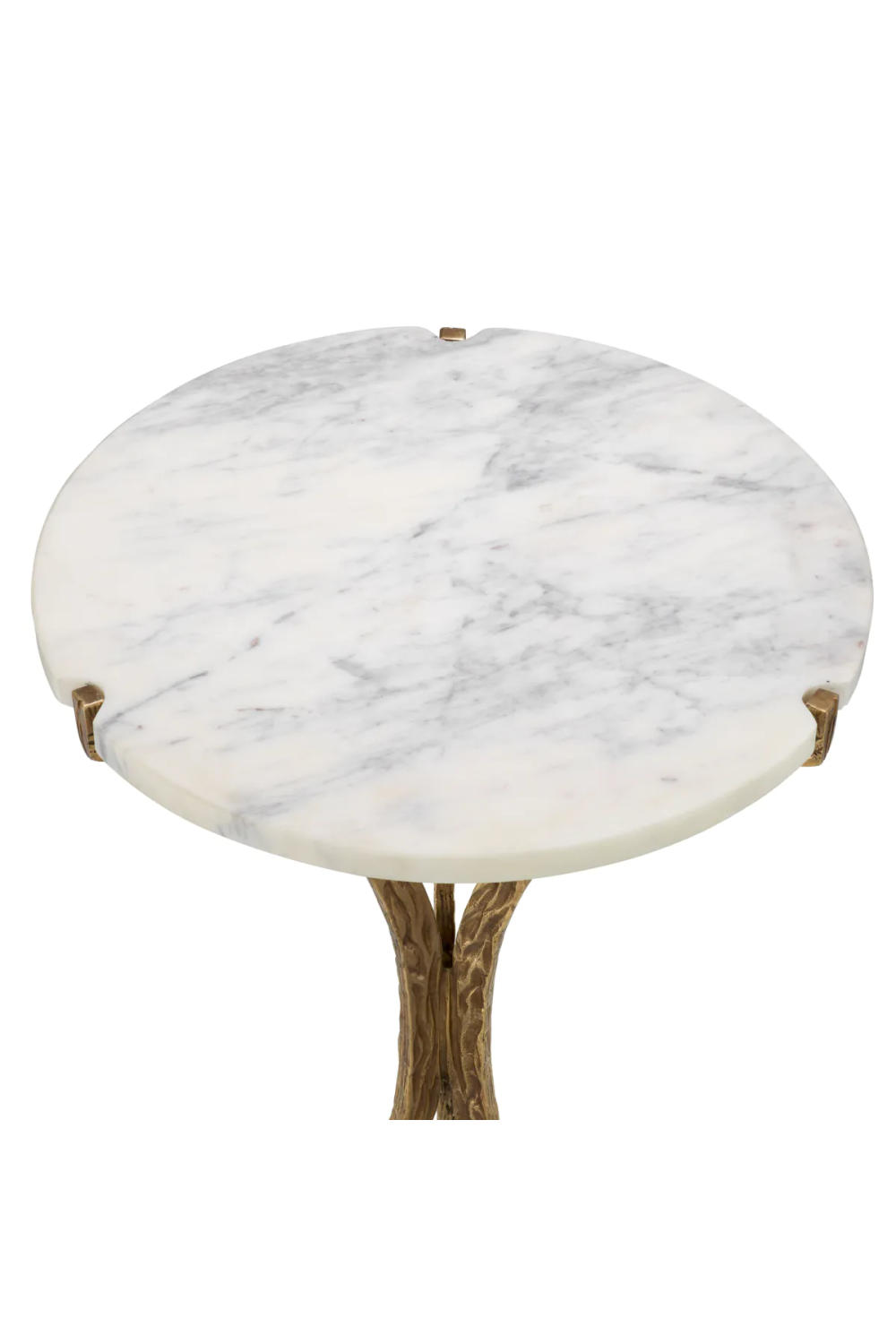 White Marble Side Table Emmeline | Eichholtz Miami
