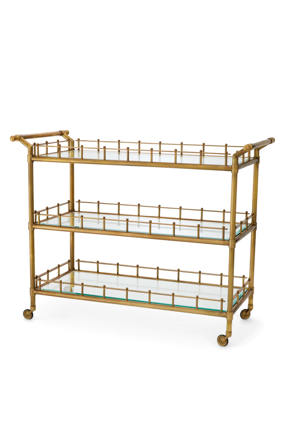 Vintage Brass Trolley Scarlett | Eichholtz Miami
