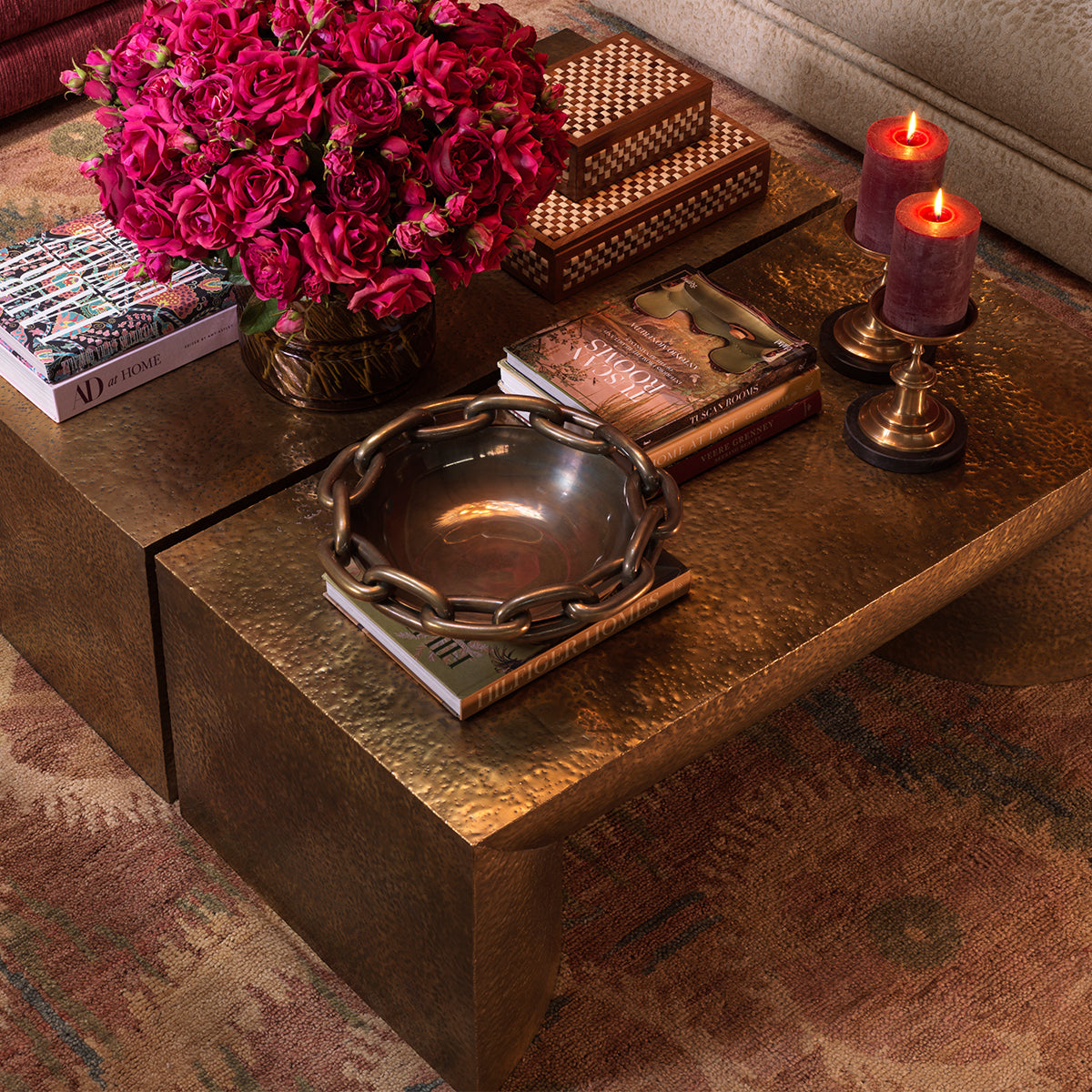 Vintage Brass Bowl Merona | Eichholtz Miami
