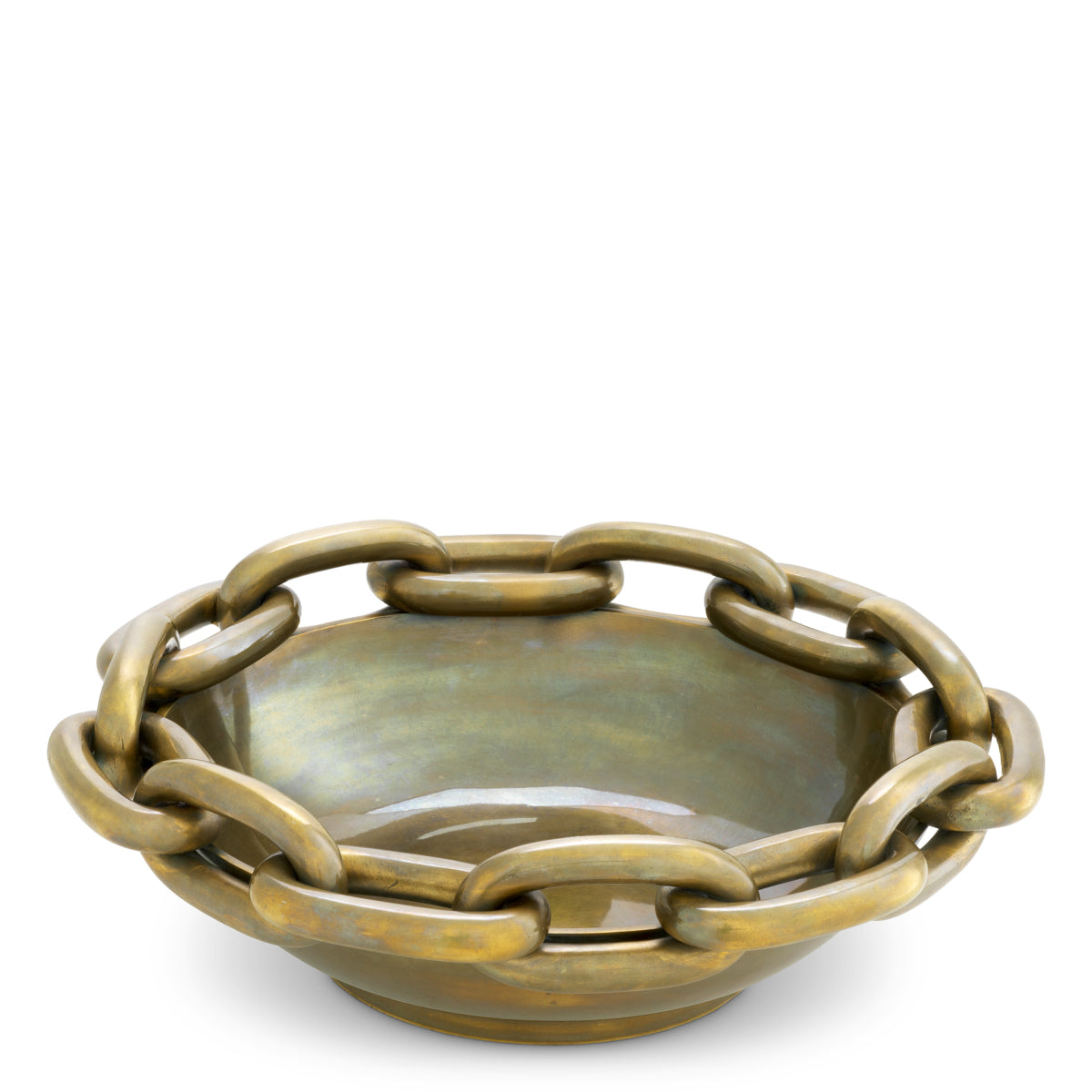 Vintage Brass Bowl Merona | Eichholtz Miami