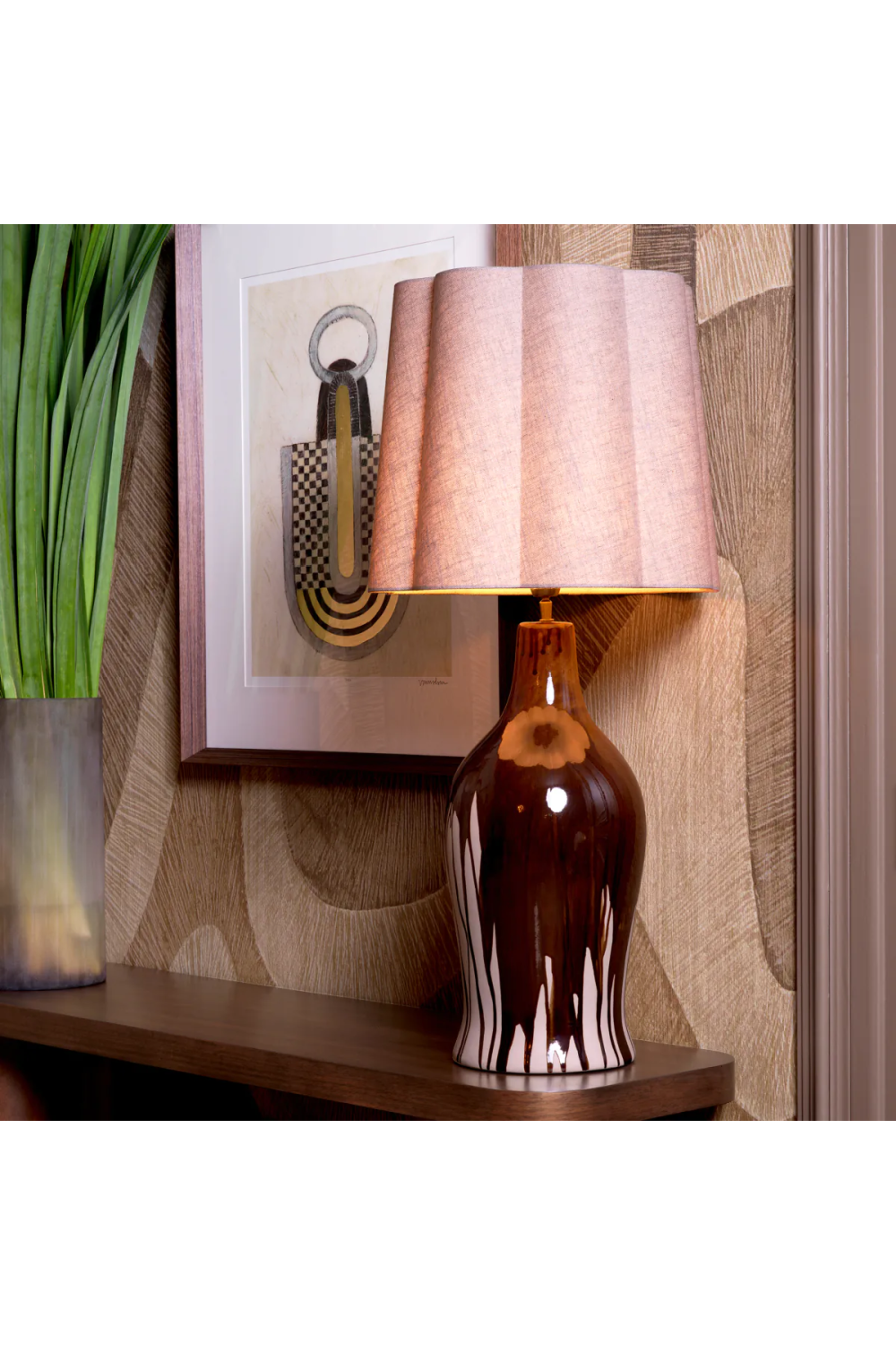 Ceramic Base Table Lamp Beatriz | Eichholtz Miami