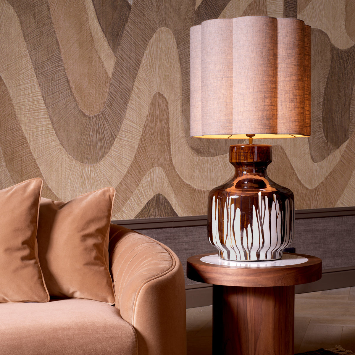 Ceramic Table Lamp Lorena | Eichholtz Miami
