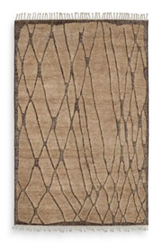 Brown Wool Carpet Coralie | Eichholtz Miami