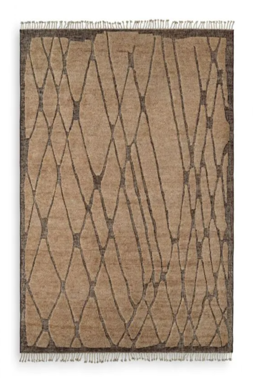 Brown Wool Carpet Coralie | Eichholtz Miami