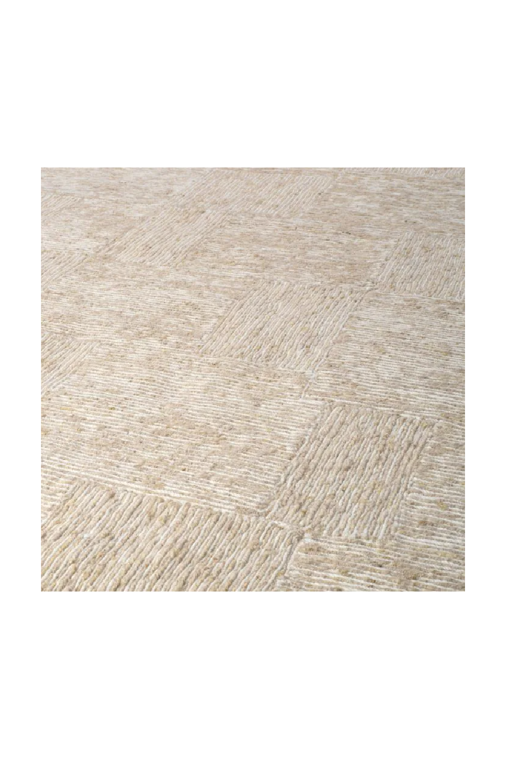 Ivory Wool Weave Carpet Antoine | Eichholtz Miami