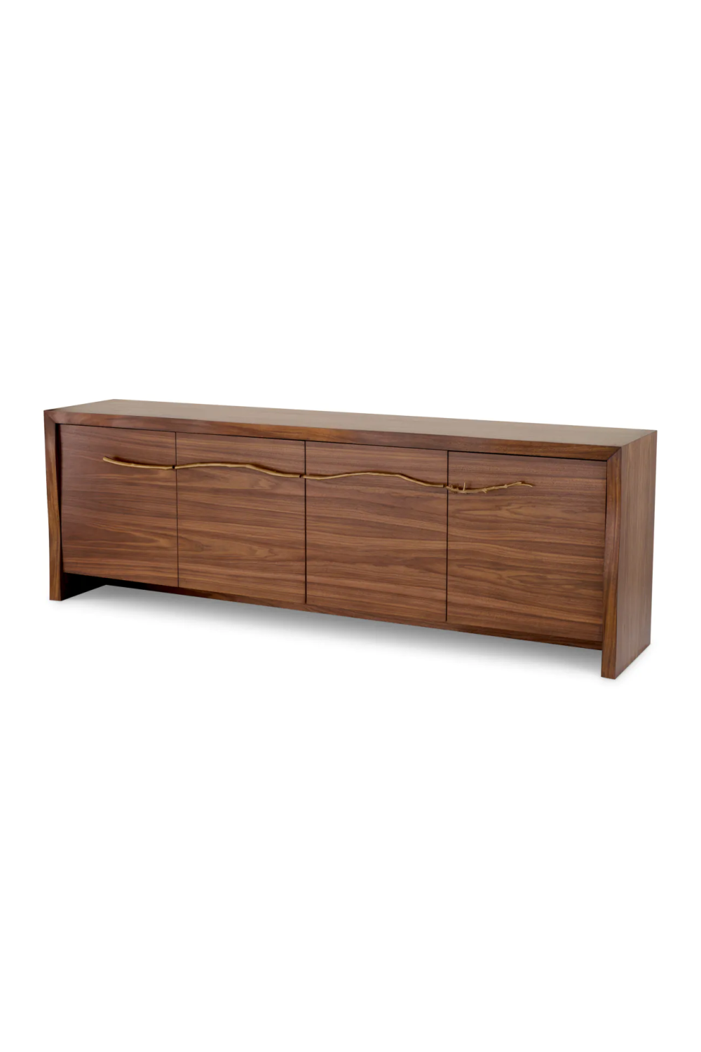 Walnut Veneer 4-Door Dresser Charford | Eichholtz Miami