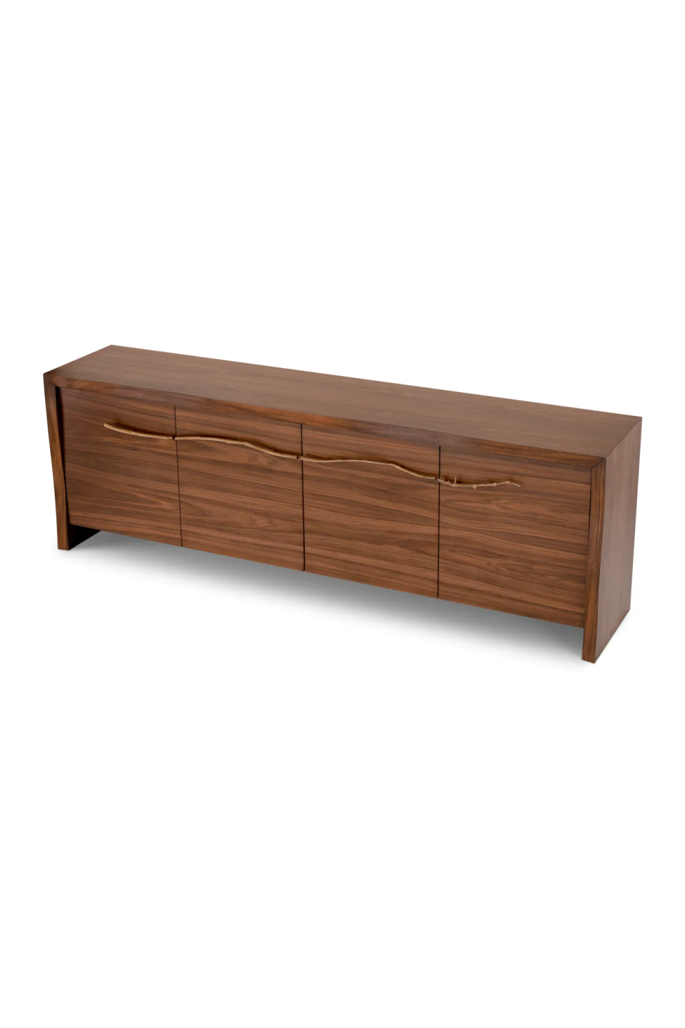 Walnut Veneer 4-Door Dresser Charford | Eichholtz Miami